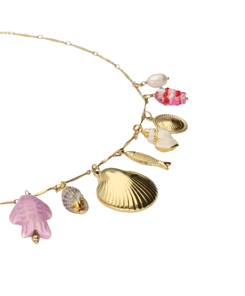 My Jewellery Ketting Charms Fish Shell