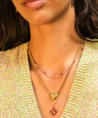 My Jewellery Ketting Clover Pink Agate