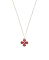 My Jewellery Ketting Clover Pink Agate