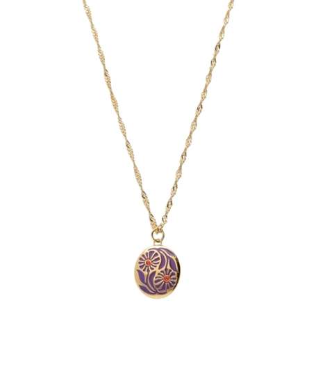 My Jewellery Ketting Coin Flowers
