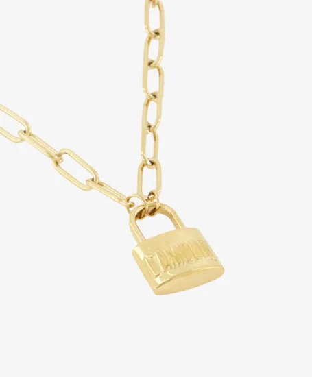 My Jewellery Ketting Schakel Love Lock