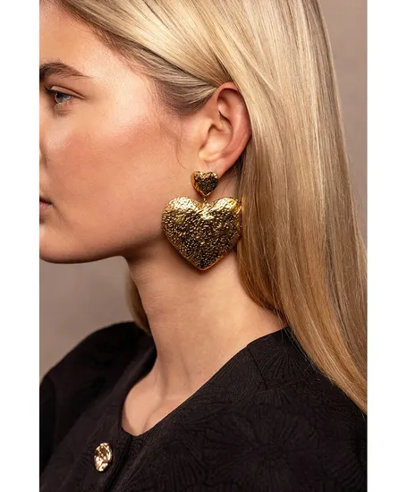 My Jewellery Oorbellen Big Double Heart