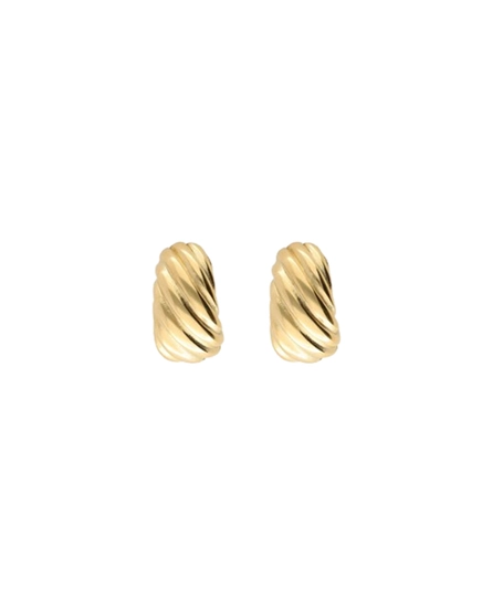 My Jewellery Oorbellen Diagonal Striped Drop