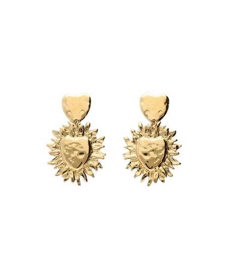 My Jewellery Oorbellen Double Sunny Heart
