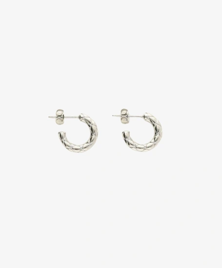 My Jewellery Oorbellen Hoop Checkered