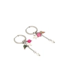 My Jewellery Oorbellen Hoop Pink Pearl