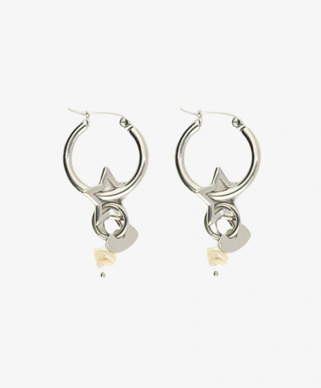 My Jewellery Oorbellen Hoop & Star