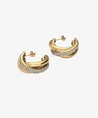 My Jewellery Oorbellen Hoop Twisted Strass