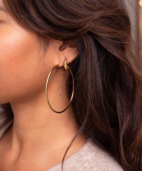 My Jewellery Oorbellen Hoops Midi Thin
