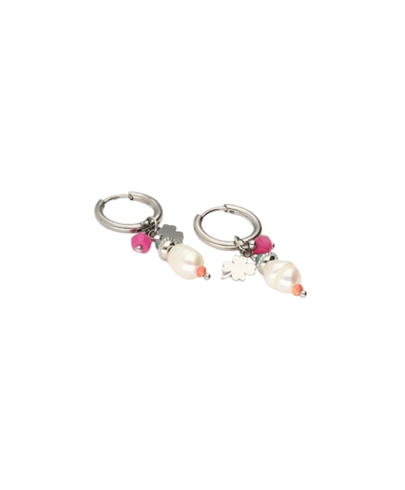My Jewellery Oorbellen Hoops Spring Pearl