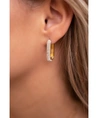 My Jewellery Oorbellen Rechthoekige Steentjes