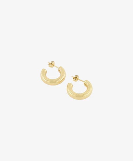 My Jewellery Oorbellen Ribbed Small