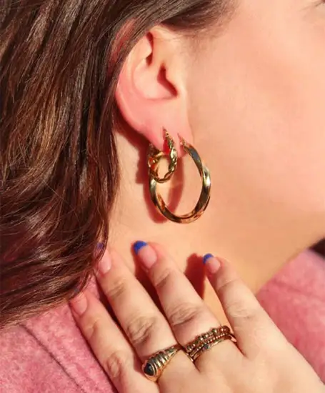 My Jewellery Oorbellen Rond Touwpatroon