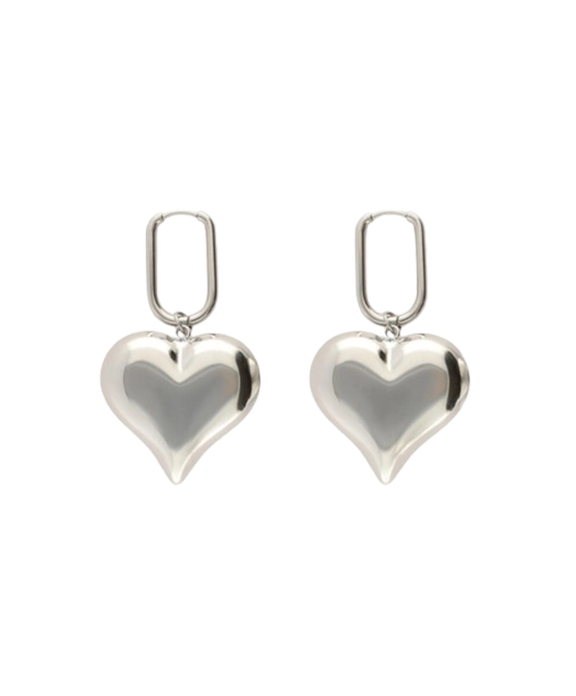My Jewellery Oorbellen Square Hoop Heart