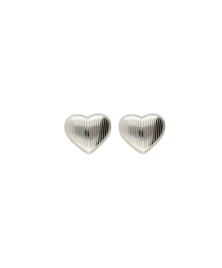 My Jewellery Oorbellen Striped Heart