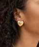 My Jewellery Oorbellen Striped Heart