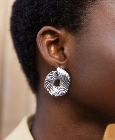 My Jewellery Oorbellen Striped Swirl