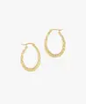 My Jewellery Oorbllen Ovaal Gedraaid Patroon