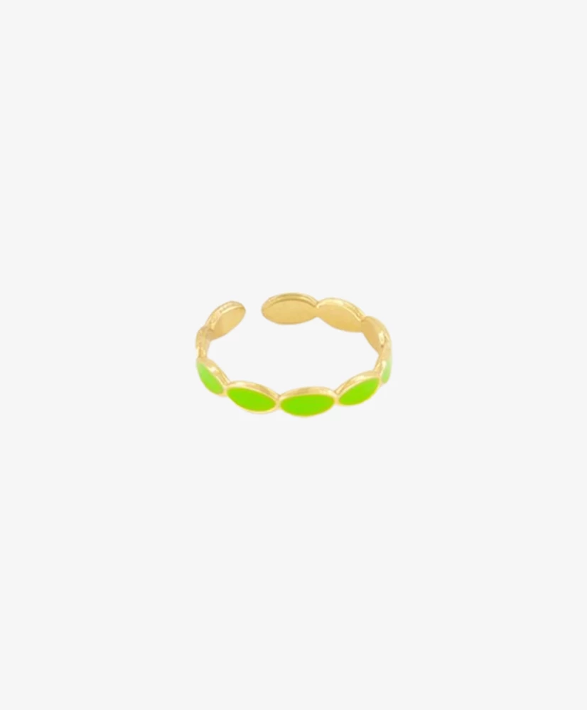 My Jewellery Ring bubble green