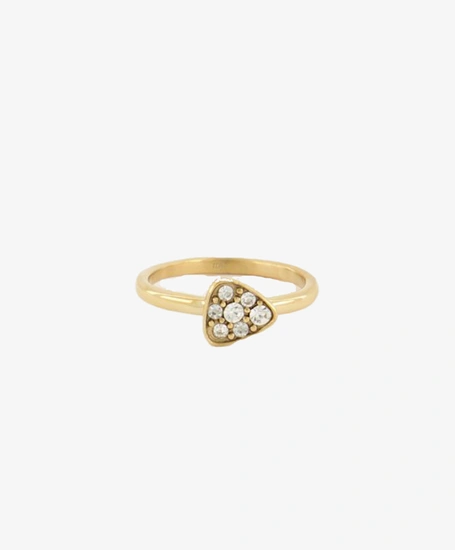 My Jewellery Ring Driehoek Strass