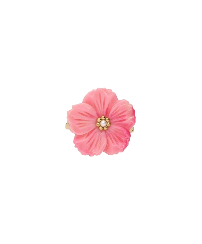 My Jewellery Ring Pink Shell Flower