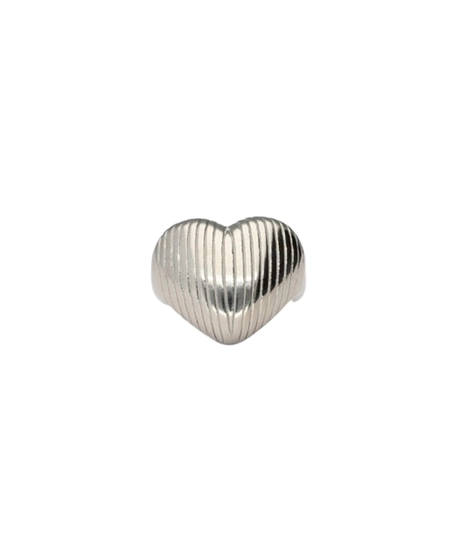 My Jewellery Ring Stripe Heart