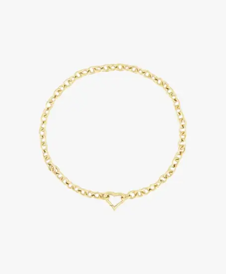 My Jewellery Schakelketting Hartje Sluiting