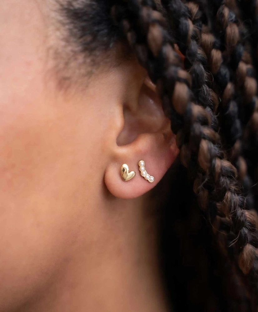 My Jewellery Studs Heart