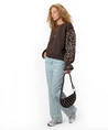 My Jewellery Sweater Leopard Mouwen