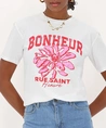 My Jewellery T-shirt Bonheur Flower