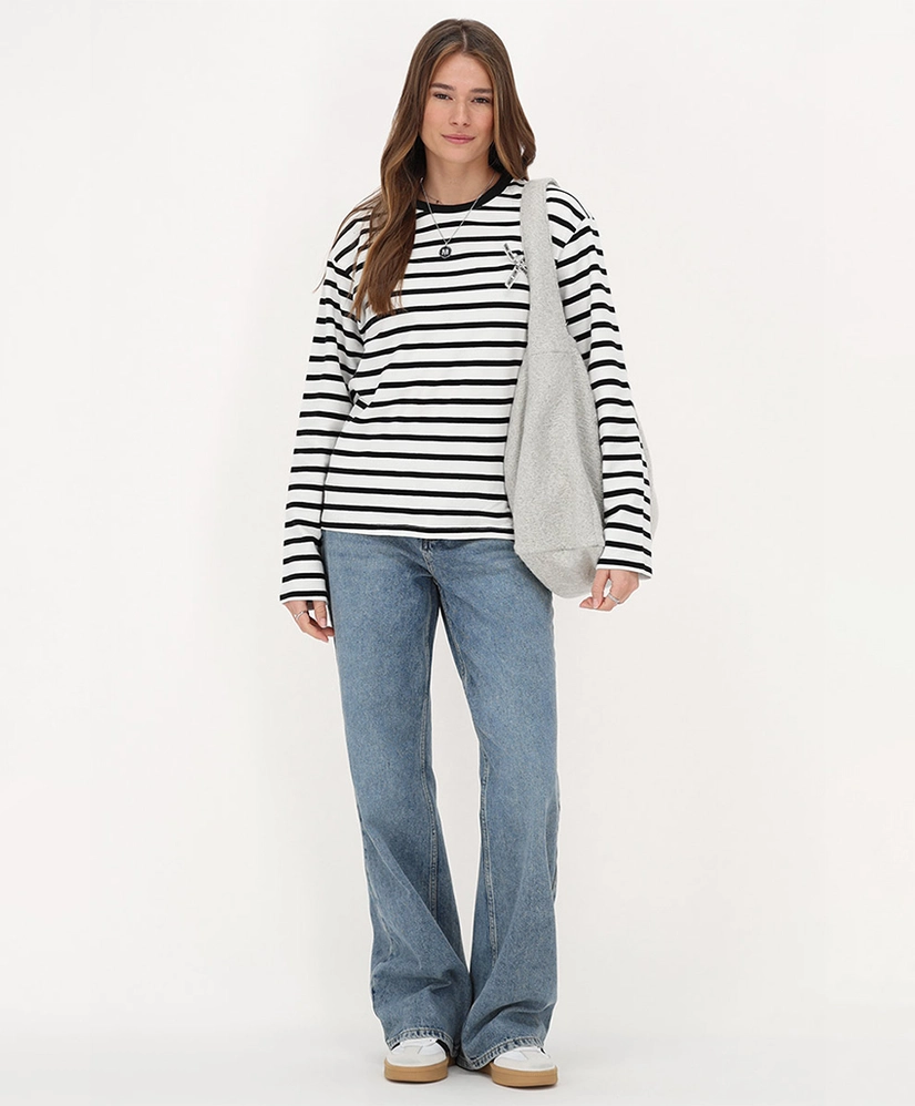 My Jewellery T-shirt Striped Bow