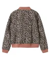 NAME IT Bomberjack Mariska Leopard Reversible