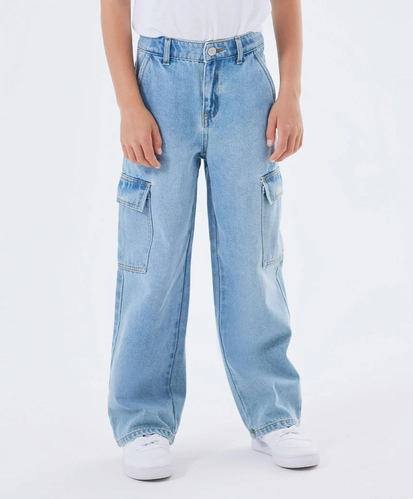 NAME IT Cargo Jeans Wide Leg