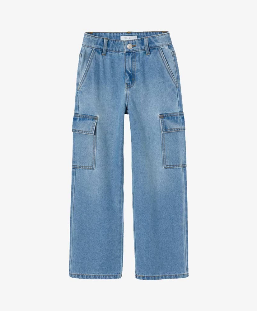 NAME IT Cargo Jeans Wide Leg