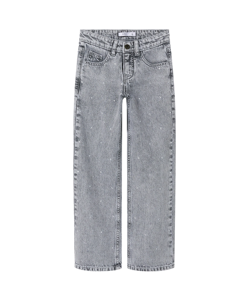 NAME IT Jeans Rose Rhinestone
