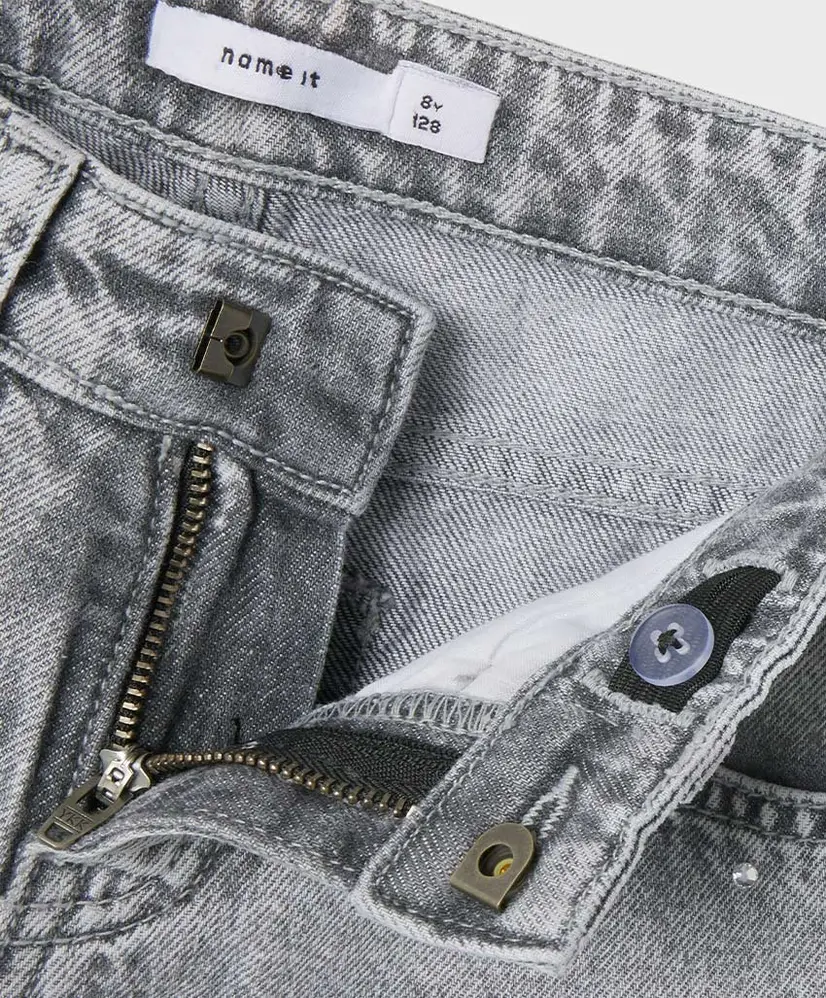 NAME IT Jeans Rose Rhinestone