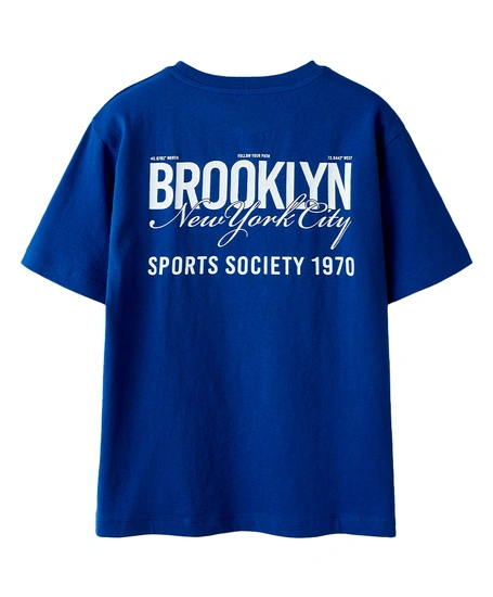 NAME IT T-shirt Kurt Backprint