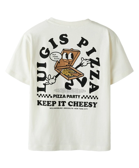 NAME IT T-shirt Kurt Backprint