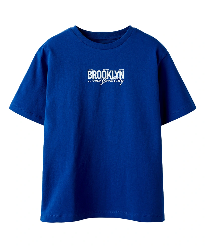 NAME IT T-shirt Kurt Backprint