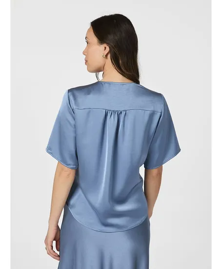 Neo Noir Blouse Casadia Heavy Sateen