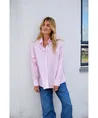 Neo Noir Blouse Dalma Soft Stripe Stone