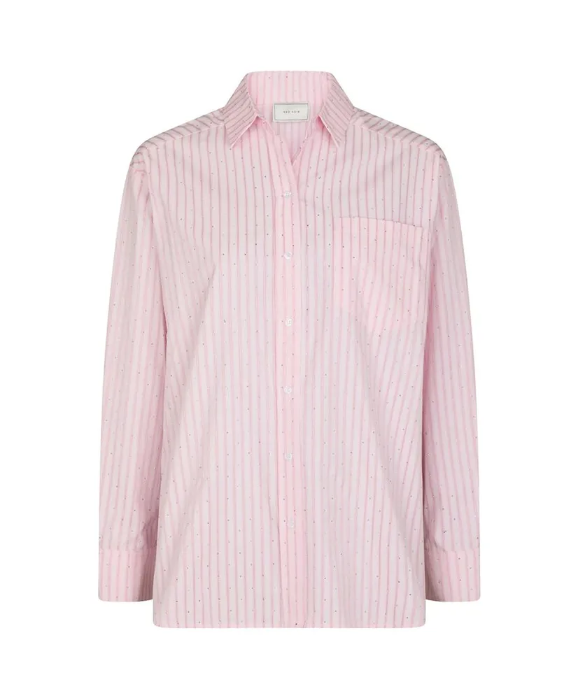 Neo Noir Blouse Dalma Soft Stripe Stone