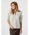 Neo Noir Blouse Diana Crepe Stripe