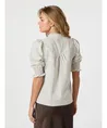 Neo Noir Blouse Diana Crepe Stripe