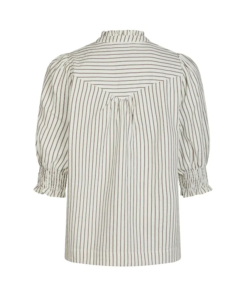 Neo Noir Blouse Diana Crepe Stripe