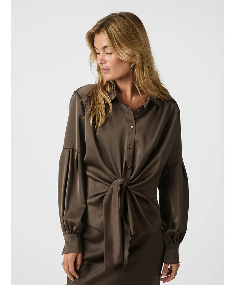 Neo Noir Blouse Naja Satin