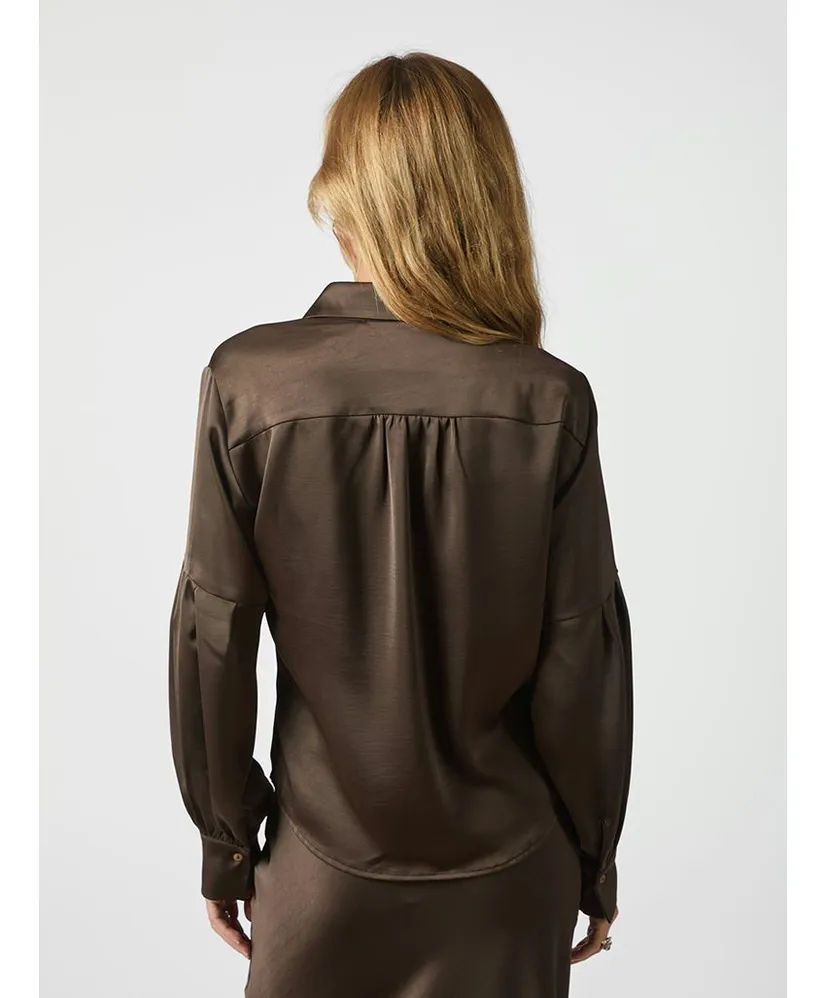 Neo Noir Blouse Naja Satin