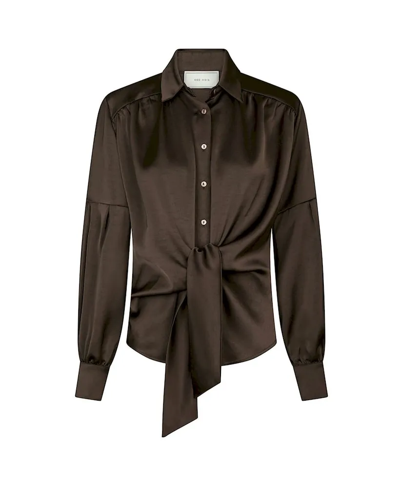 Neo Noir Blouse Naja Satin