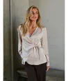 Neo Noir Blouse Petris Heavy Sateen