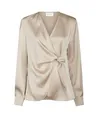 Neo Noir Blouse Petris Heavy Sateen